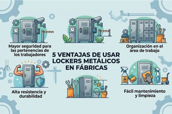 ventajas de Lockers metalicos corsom peru